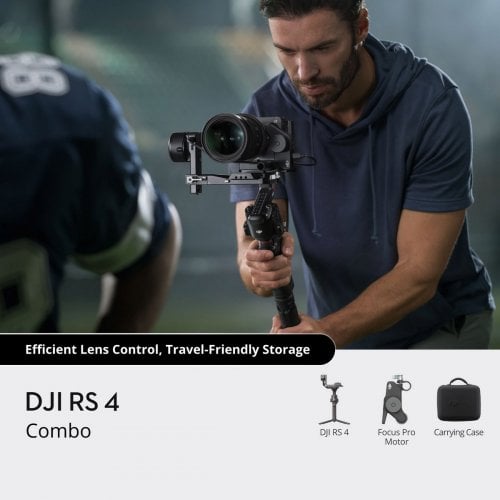 Стедікам DJI RS 4 Combo (CP.RN.00000344.01) Black купити в Україні | Telemart фото