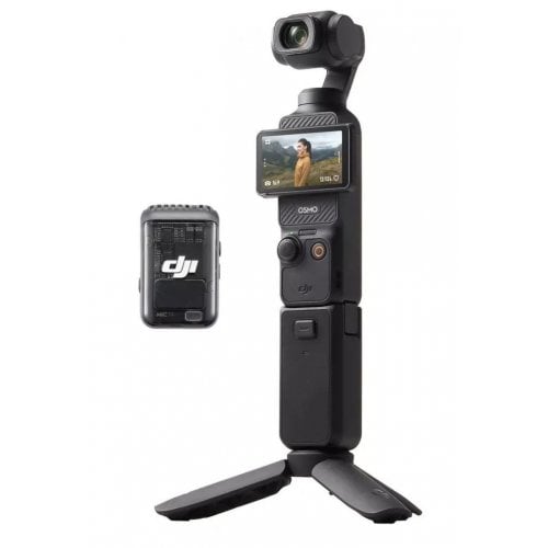 Экшн-камера DJI Osmo Pocket 3 Creator Combo (CP.OS.00000302.01/02) Black купить в Украине | Telemart фото
