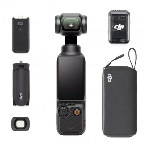 Экшн-камера DJI Osmo Pocket 3 Creator Combo (CP.OS.00000302.01/02) Black купить в Украине | Telemart фото