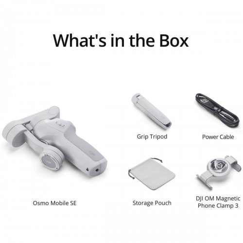 Стедікам DJI Osmo Mobile SE (CP.OS.00000214.01) Grey купити в Україні | Telemart фото