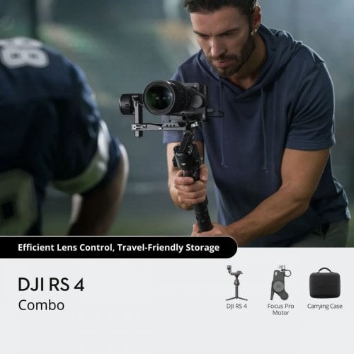 Стедікам DJI RS 4 (CP.RN.00000343.01) Black купити в Україні | Telemart фото