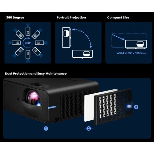 Проектор BenQ LH860ST (9H.JTJ77.16E) купить в Украине | Telemart фото