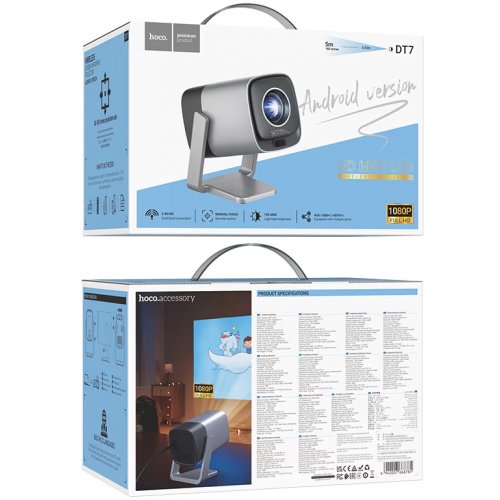 Проєктор Hoco DT7 Android (6942007668781) купити в Україні | Telemart фото