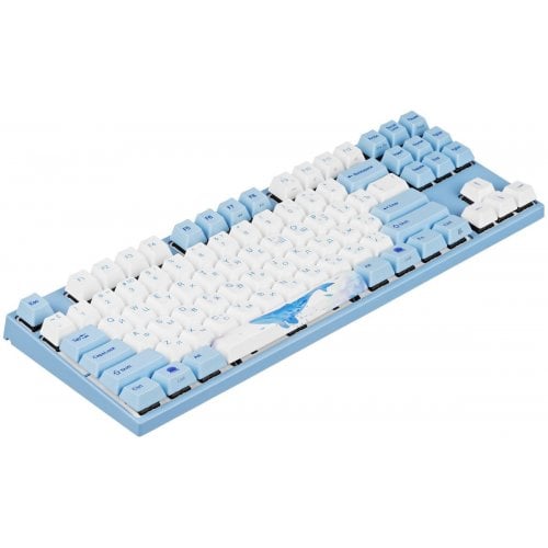 Клавиатура Varmilo VEM87 Sea Melody EC V2 Ivy (A33A038B1A3A17A033) Blue/White купить в Украине | Telemart фото