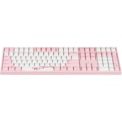 Клавиатура Varmilo VEM108 Sakura R1 EC V2 Ivy (A36A042B1A3A17A036) Pink/White купить в Украине | Telemart фото