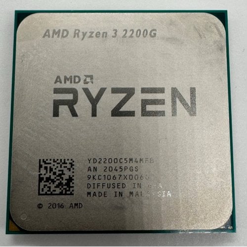 Процесор AMD Ryzen 3 2200G 3.5(3.7)GHz sAM4 Tray (YD220BC5M4MFB) (Відновлено продавцем, 909545) купити в Україні | Telemart фото