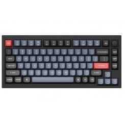 Клавіатура Keychron Q1 QMK RGB Gateron G Pro Blue Hot-Swap Knob (Q1M2) Carbon Black