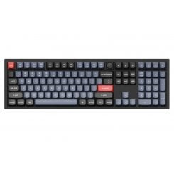 Клавіатура Keychron Q6 QMK RGB Gateron G Pro Blue Hot-Swap Knob (Q6M2) Carbon Black