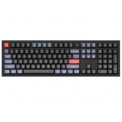 Клавіатура Keychron Q6 QMK RGB Gateron G Pro Brown Hot-Swap Knob (Q6M3Z) Carbon Black