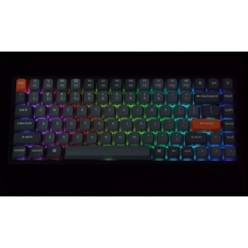 Клавіатура Keychron K2 Max RGB Keychron Super Brown Switch Wireless (K2M-B3) Black купити в Україні | Telemart фото