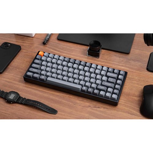 Клавіатура Keychron K2 Max RGB Keychron Super Red Switch Wireless (K2M-B1) Black купити в Україні | Telemart фото