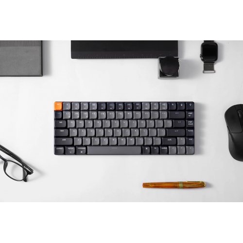 Клавіатура Keychron K3 V3 RGB Keychron Milk POM Brown Switch Wireless (K3X-B3) Black купити в Україні | Telemart фото