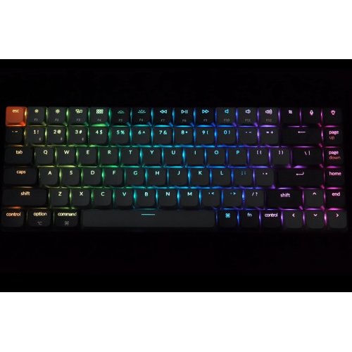 Клавіатура Keychron K3 V3 RGB Keychron Milk POM Brown Switch Wireless (K3X-B3) Black купити в Україні | Telemart фото