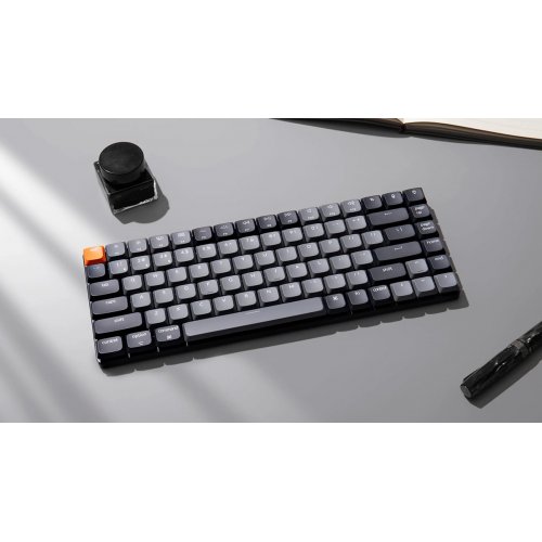 Клавіатура Keychron K3 V3 RGB Keychron Milk POM Red Switch Wireless (K3X-B1) Black купити в Україні | Telemart фото