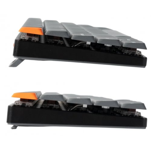 Клавіатура Keychron K7 Max RGB Low Profile Gateron Mechanical Red Switch Wireless (K7M-B1) Black купити в Україні | Telemart фото
