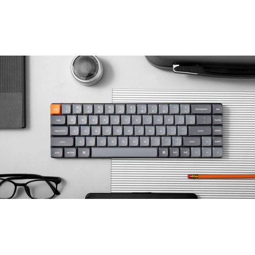 Клавіатура Keychron K7 Max RGB Low Profile Gateron Mechanical Red Switch Wireless (K7M-B1) Black купити в Україні | Telemart фото