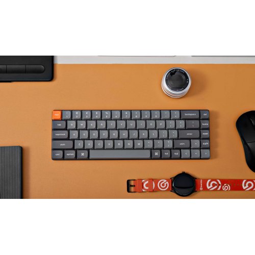 Клавіатура Keychron K7 Max RGB Low Profile Gateron Mechanical Red Switch Wireless (K7M-B1) Black купити в Україні | Telemart фото