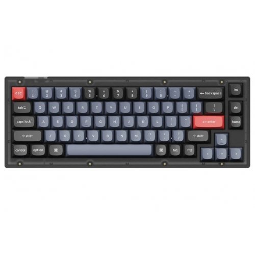 Клавіатура Keychron V2 RGB Keychron K Pro Brown Switch Hot-Swap (V2-A3) Frosted Black купити в Україні | Telemart фото