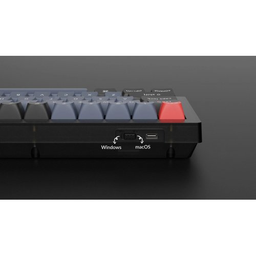 Клавіатура Keychron V2 RGB Keychron K Pro Brown Switch Hot-Swap (V2-A3) Frosted Black купити в Україні | Telemart фото