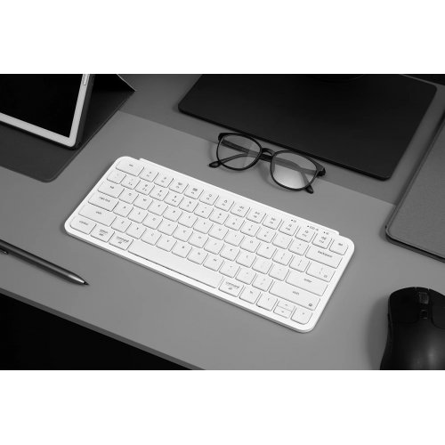 Клавіатура Keychron B1 Pro Ultra Slim Wireless (B1P-K8) Ivory White купити в Україні | Telemart фото