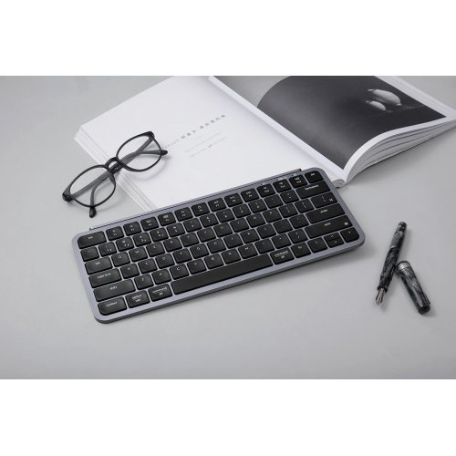 Клавіатура Keychron B1 Pro Ultra Slim Wireless (B1P-K1) Space Gray купити в Україні | Telemart фото