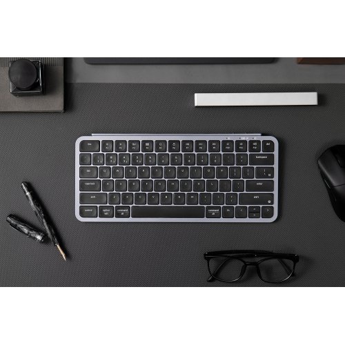 Клавіатура Keychron B1 Pro Ultra Slim Wireless (B1P-K1) Space Gray купити в Україні | Telemart фото