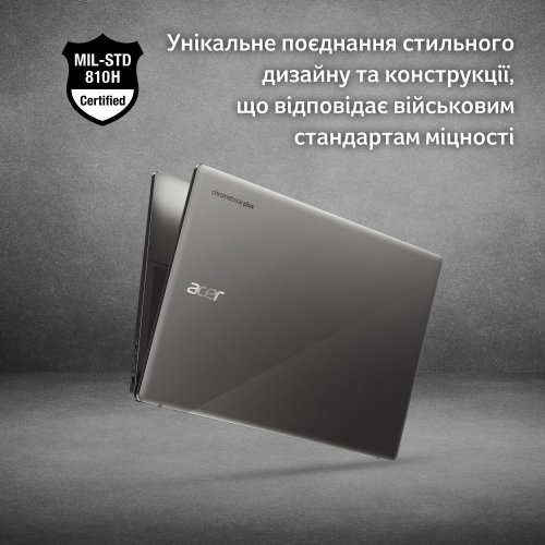Уценка ноутбук Acer Chromebook Plus 515 CB515-2HT (NX.KNYEU.001) Steel Gray (Вскрытая упаковка, 909570) купить в Украине | Telemart фото