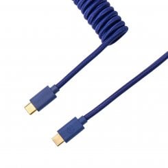 Кабель Keychron Coiled Aviator Cable Straight (CABL_KEYCHRON) Blue