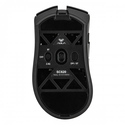 Мышка AULA SC620 Wireless (6978080505521) Black купить в Украине | Telemart фото
