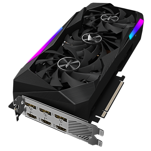 Відеокарта Gigabyte GeForce RTX 3070 AORUS MASTER 8192MB (GV-N3070AORUS M-8GD) (Відновлено продавцем, 909586) купити в Україні | Telemart фото
