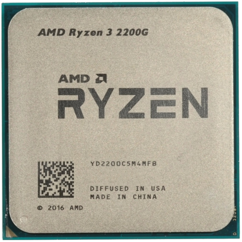 Процесор AMD Ryzen 3 2200G 3.5(3.7)GHz sAM4 Tray (YD220BC5M4MFB) (Відновлено продавцем, 909590) купити в Україні | Telemart фото