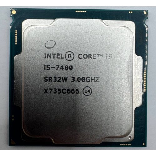 Процесор Intel Core i5-7400 3.0(3.5)GHz 6MB s1151 Box (BX80677I57400) (Відновлено продавцем, 909599) купити в Україні | Telemart фото