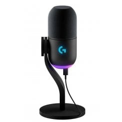 Уцінка мікрофон Logitech Yeti GX Dynamic RGB (988-000569) Black (Розкрита упаковка, 909602)