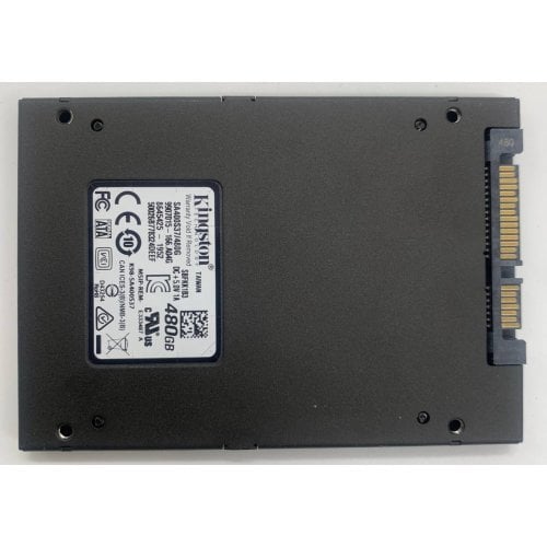 Ssd-диск Kingston SSDNow A400 TLC 480GB 2.5'' (SA400S37/480G) (Восстановлено продавцом, 909608) купить в Украине | Telemart фото