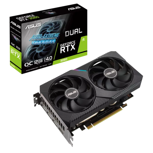 Відеокарта Asus GeForce RTX 3060 Dual OC 12288MB (DUAL-RTX3060-O12G-V2) (Відновлено продавцем, 909615) купити в Україні | Telemart фото