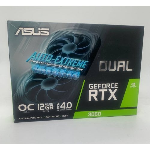 Відеокарта Asus GeForce RTX 3060 Dual OC 12288MB (DUAL-RTX3060-O12G-V2) (Відновлено продавцем, 909615) купити в Україні | Telemart фото