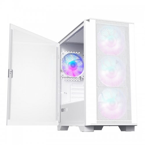 Уценка корпус Montech Air 100 ARGB без БП White (Вскрытая упаковка, 909628) купить в Украине | Telemart фото