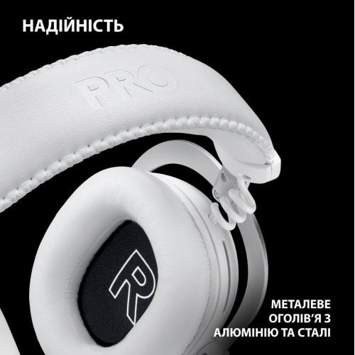 Уценка наушники Logitech G Pro X 2 Lightspeed Wireless (981-001269) White (Вскрытая упаковка, 909651) купить в Украине | Telemart фото