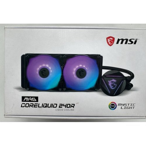 Готовая сво MSI MAG CORELIQUID 240R ARGB (Восстановлено продавцом, 909657) купить в Украине | Telemart фото