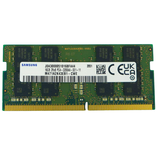 Озу Samsung SODIMM DDR4 16GB 3200Mhz (M471A2K43EB1-CWE) OEM (Восстановлено продавцом, 909665) купить в Украине | Telemart фото
