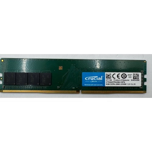 Озу Crucial DDR4 8GB 2666Mhz (CT8G4DFRA266) (Восстановлено продавцом, 909666) купить в Украине | Telemart фото