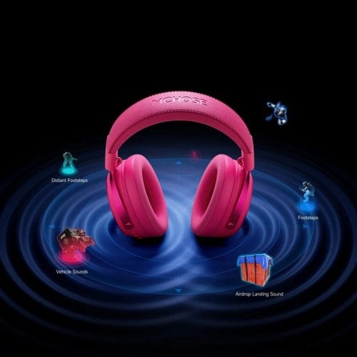Уценка наушники MCHOSE X9 Wireless (MC-X9-3) Rose Red (Вскрытая упаковка, 909668) купить в Украине | Telemart фото