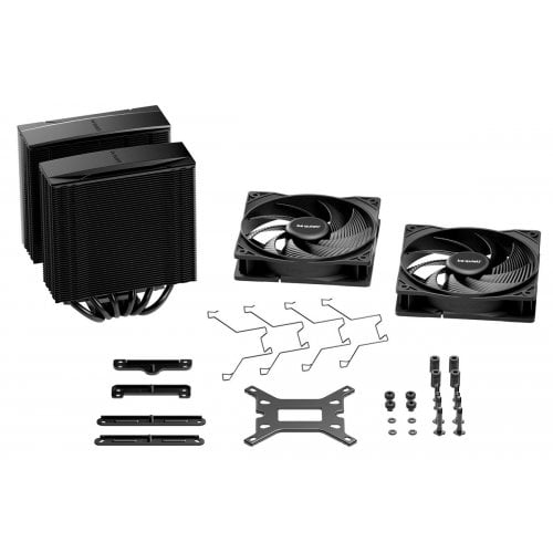 Уцінка кулер Be Quiet! Pure Rock Pro 3 (BK042) Black (Сліди використання, 909682) купити в Україні | Telemart фото