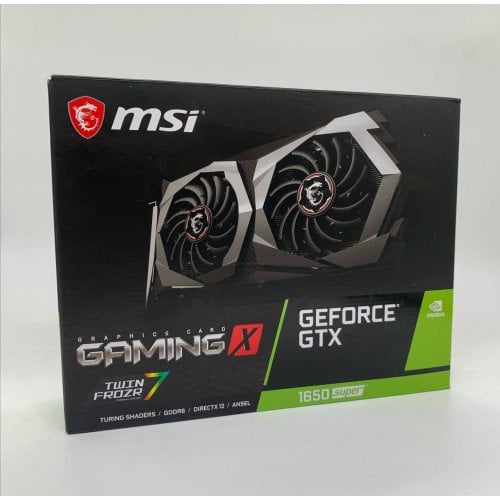 Відеокарта MSI GeForce GTX 1650 SUPER Gaming X 4096MB (GTX 1650 SUPER GAMING X) (Відновлено продавцем, 909684) купити в Україні | Telemart фото