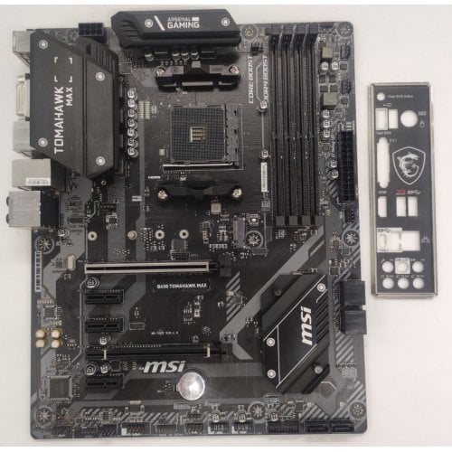 Материнская плата MSI B450 TOMAHAWK MAX (sAM4, AMD B450) (Восстановлено продавцом, 909686) купить в Украине | Telemart фото