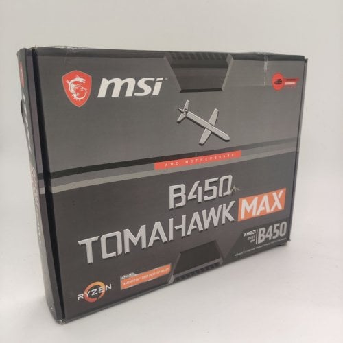 Материнская плата MSI B450 TOMAHAWK MAX (sAM4, AMD B450) (Восстановлено продавцом, 909686) купить в Украине | Telemart фото