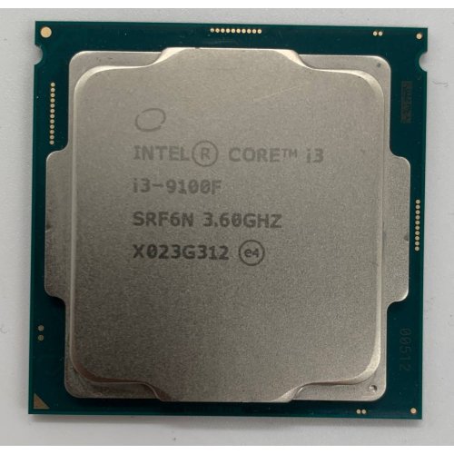 Процесор Intel Core i3-9100F 3.6(4.2)GHz 6MB s1151 Tray (CM8068403358820) (Відновлено продавцем, 909688) купити в Україні | Telemart фото