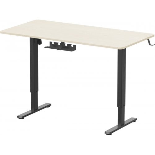 Уцінка стіл з електро регулюванням висоти OfficePro ODE1470 (ODE1470LWB) Light Wood/Black (Пошкоджено пакування, 909701) купити в Україні | Telemart фото