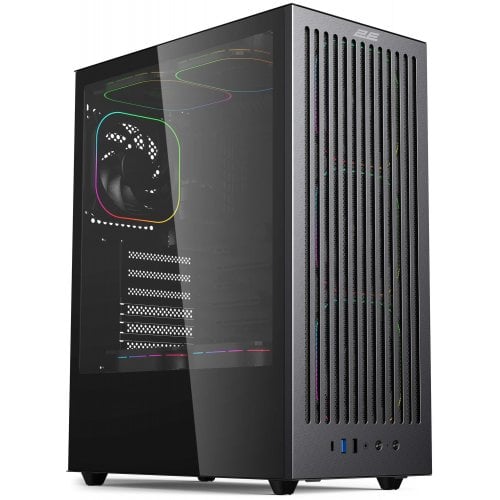 Корпус 2E Gaming Vector V8111 Tempered Glass без БЖ (2E-V8111B) Black купити в Україні | Telemart фото
