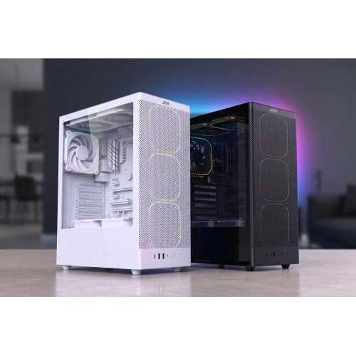 Корпус 2E Gaming Iconic V8210 Tempered Glass без БЖ (2E-V8210W) White купити в Україні | Telemart фото